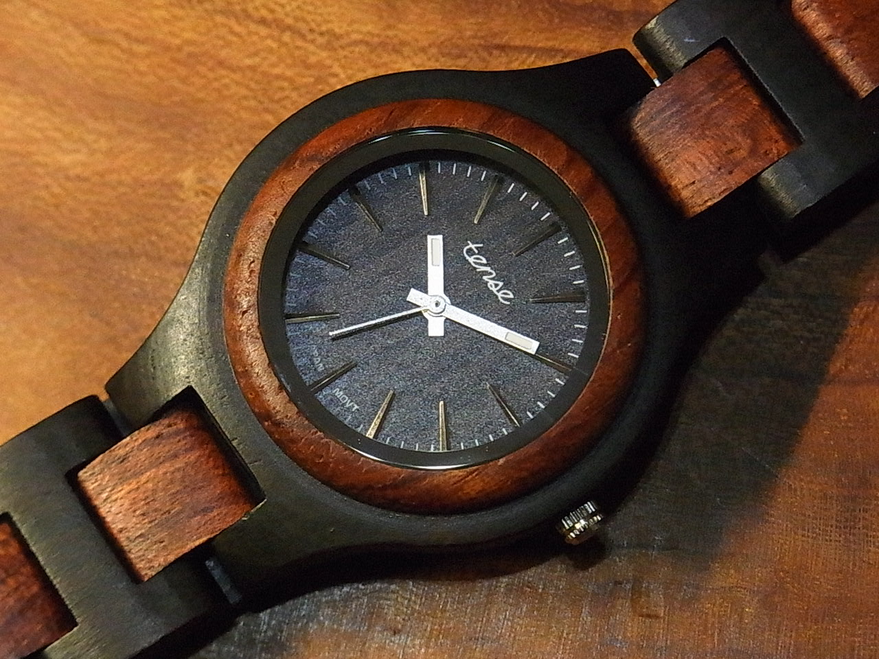 tense腕時計 シグネチャーG モデル№8 サンダルウッド 木製