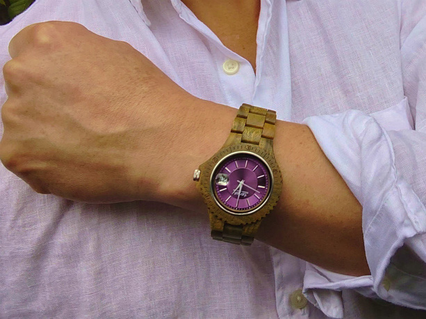 TENSEテンスフュージョンモデル木製腕時計
