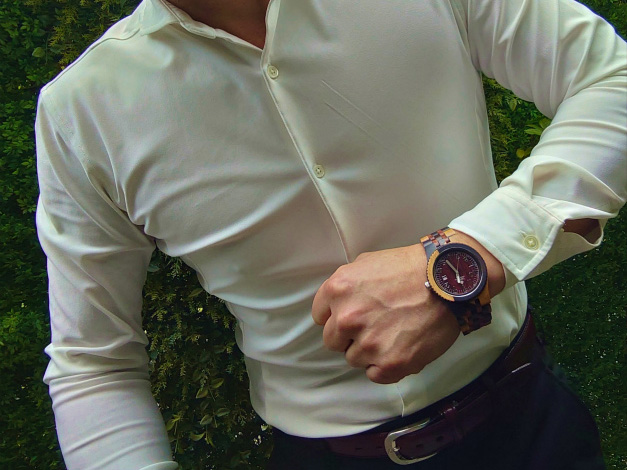 TENSEテンスグランプレミエモデル木製腕時計