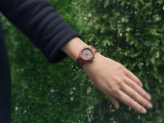 TENSEテンスプチアーバンモデルレディース木製腕時計