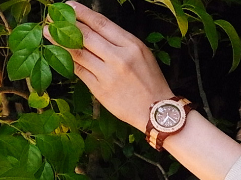 TENSEテンスプチアーバンモデルレディース木製腕時計