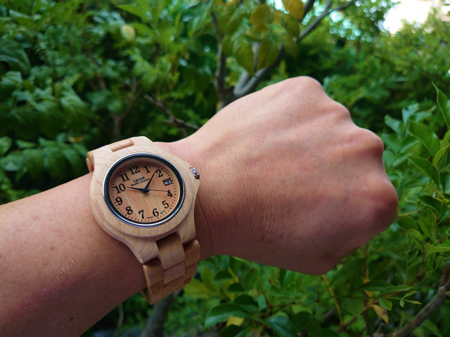 TENSEテンスレトロベーシックモデル木製腕時計