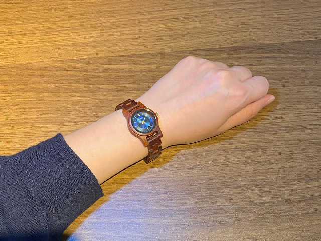TENSEテンスグロリアスモデルレディース木製腕時計